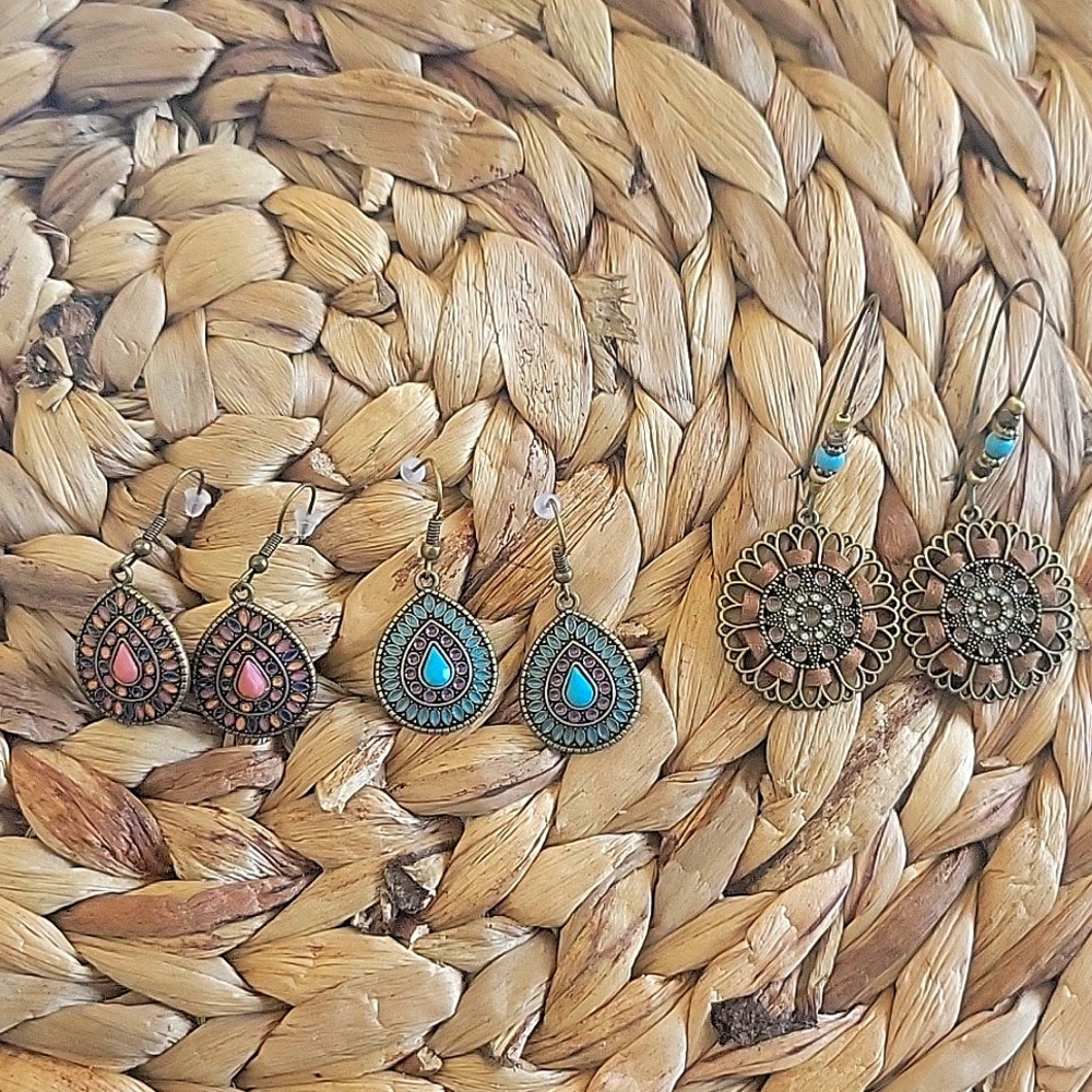 Earrings  new 3 set for $20